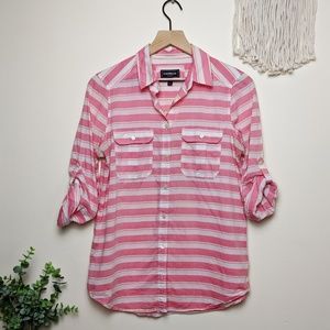 Express | Stripped Shirt
Pink and white shirt